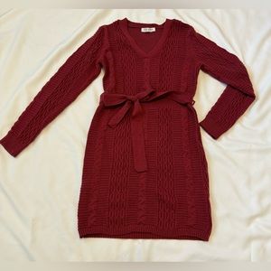 Knit Sweater Dress